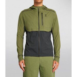 On Men’s Weather jacket , green /gray, Size L J180